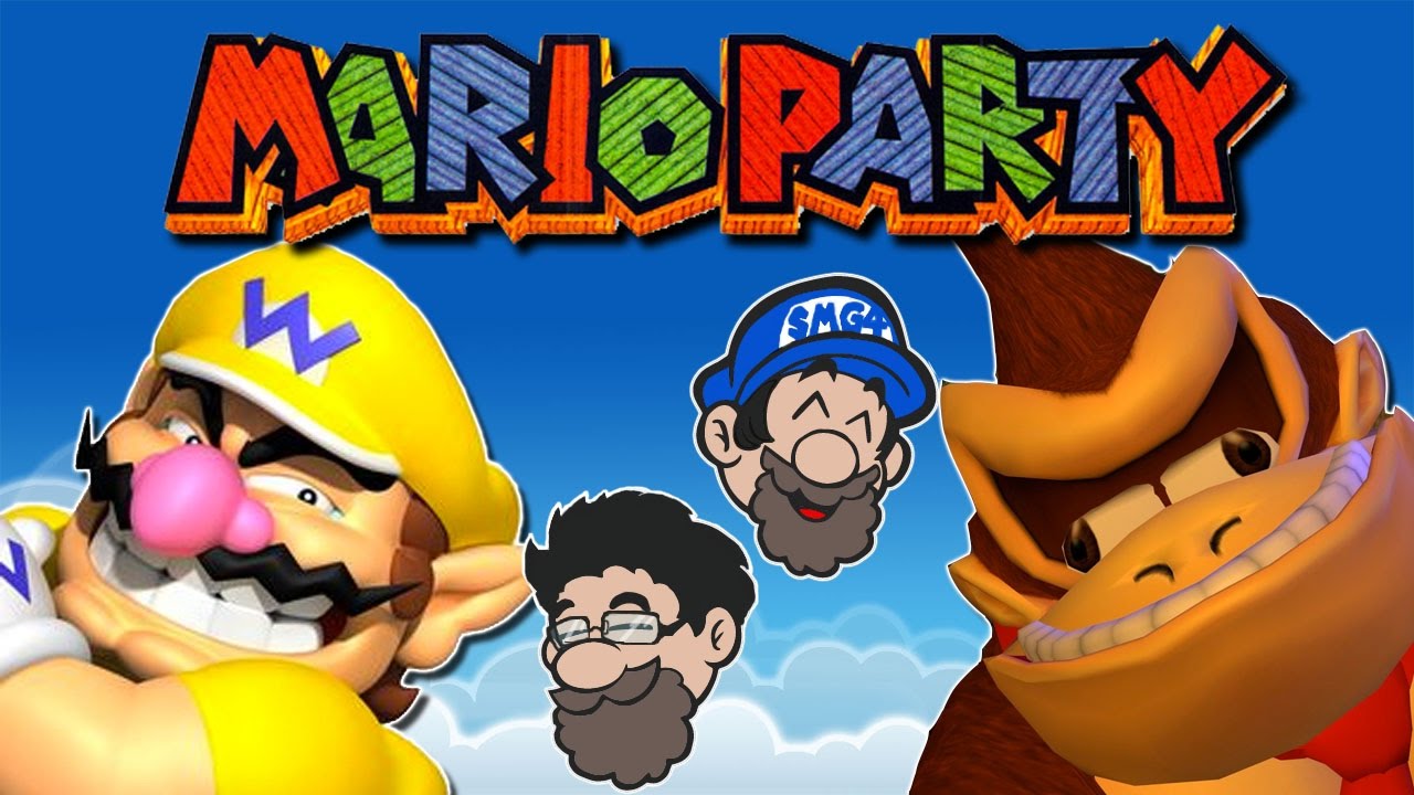 Luigi is a dumbass || Mario party 1 || HOBO BROS