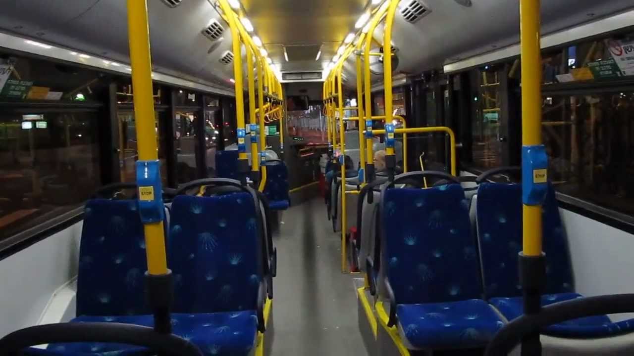 Scania N280UB #53009  75-388-69 bus ride from Israel HD