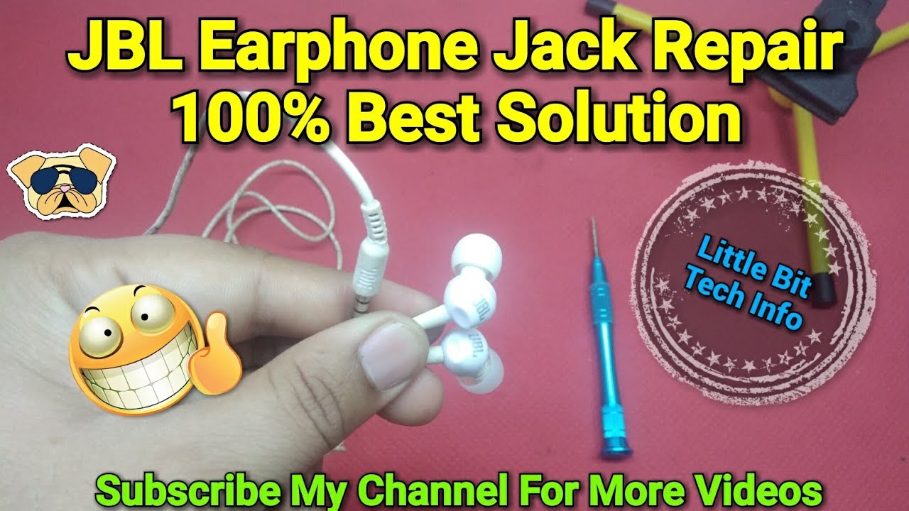 JBL Earphones Jack Repair 100% Best Solution