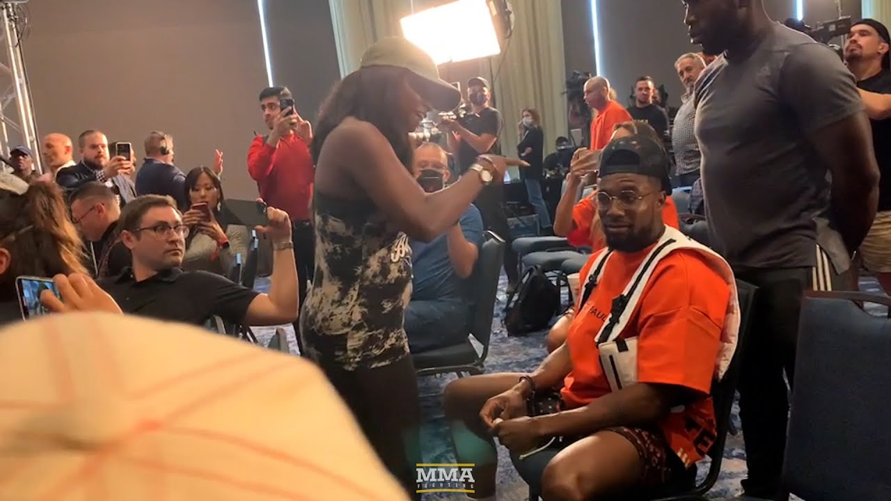 Full Jake Paul vs. Tyron Woodley Press Conference Scuffle; Woodley Wants Apology | Paul vs. Woodley