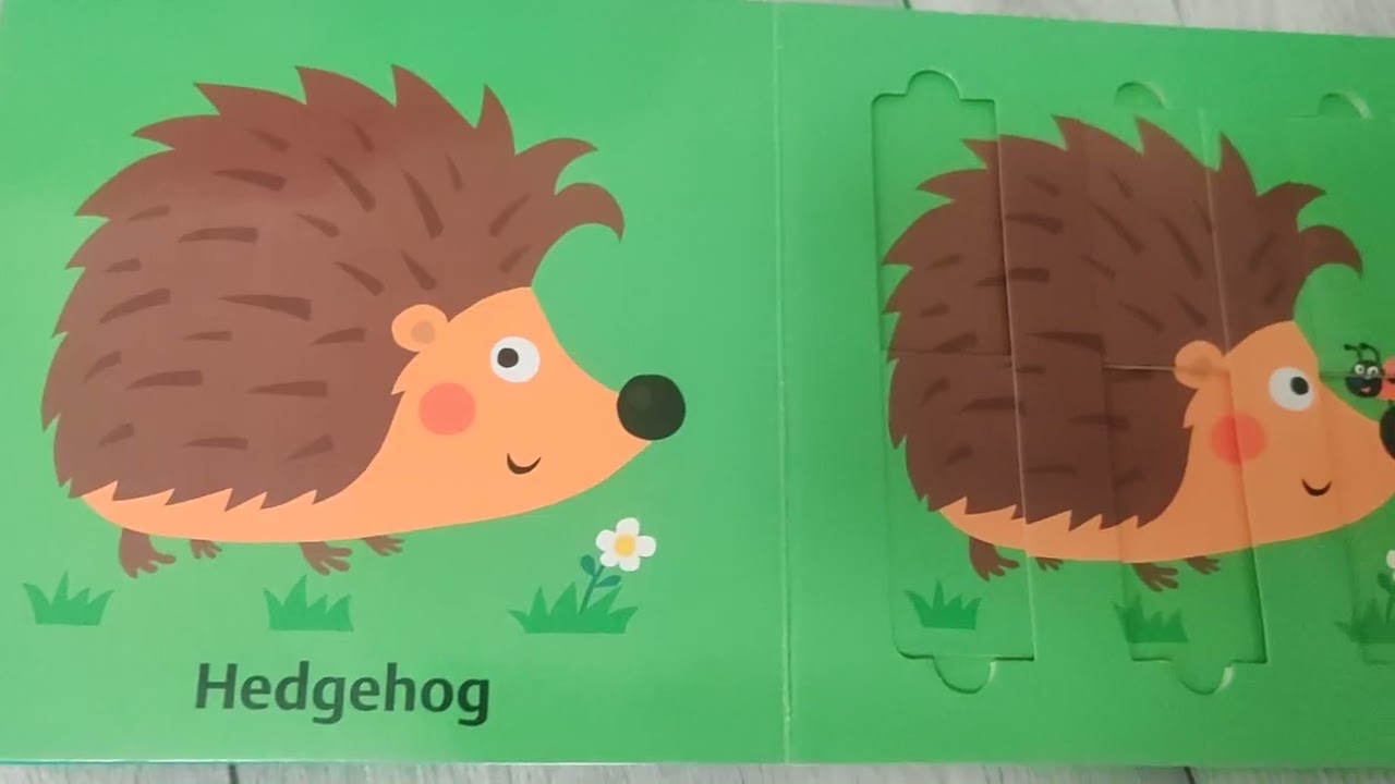 slide and see book for babies and kids