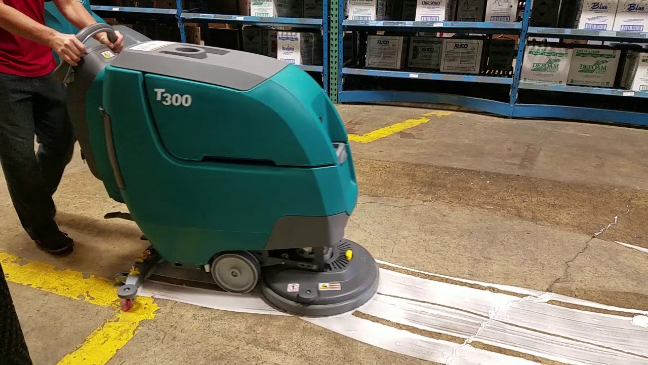 Tennant T300 S#: 10871843 Running Test