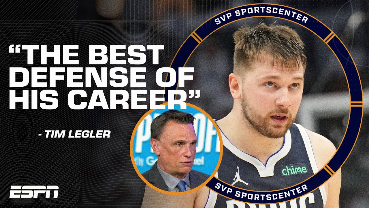 Tim Legler Touchscreen: The ‘coup de grace’ of Luka Doncic defense 🎥 | SC with SVP