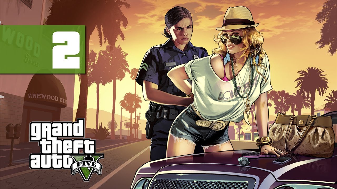Grand Theft Auto 5 - Walkthrough - Part 2 - Watching TV | DanQ8000