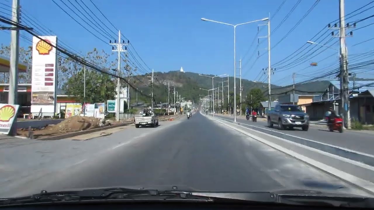 CHALONG CIRCLE KATA HILL 2020 ROAD CONSTRUCTION PHUKET THAILAND BEACH