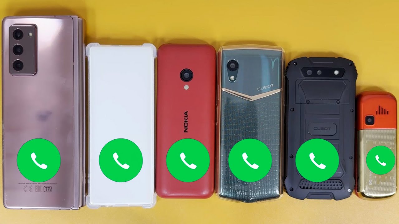 GUESS WHO INCOMING CALLING SAMSUNG Z FOLD 2 QIN F22 NOKIA 150 CUBOT POCKET 3 CUBOT KINGKONG MINU PRO