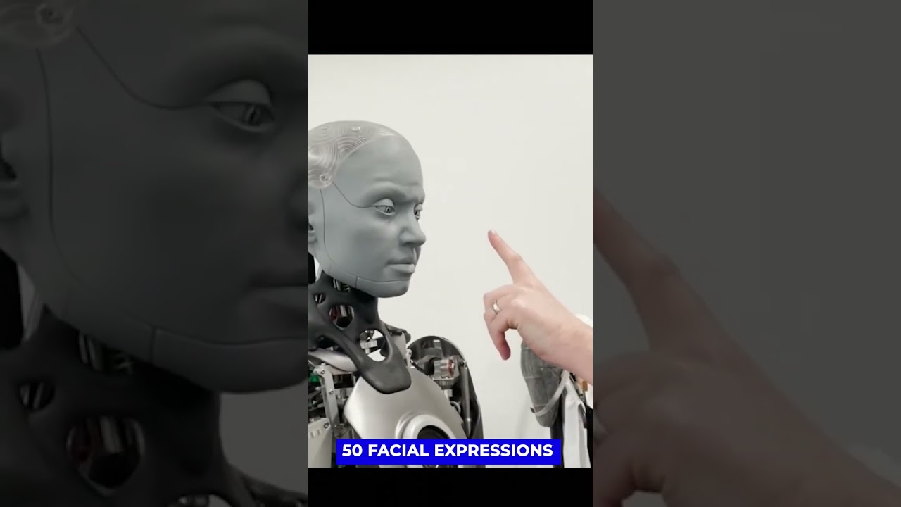 Realistic Advanced life-like Robot AMECA Reaction OMG!😱