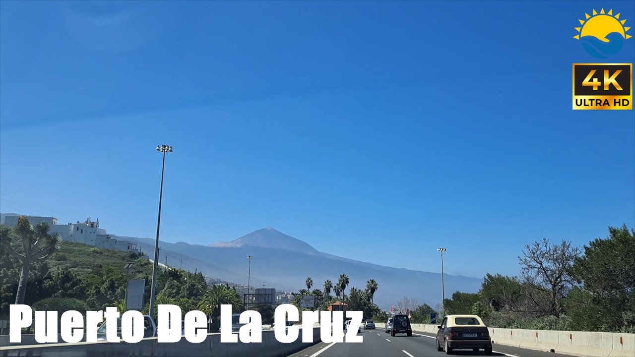 The Drive to Puerto de la Cruz - Tenerife