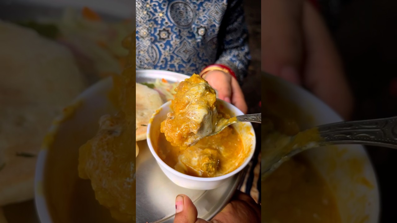 Kulcha+butter chicken combo at ₹90? Classic Fast Food centre, Dacres lane😍 #shorts #youtubeshorts