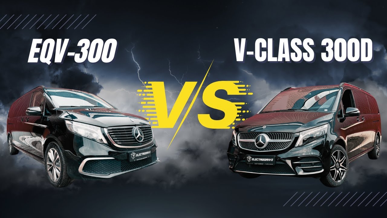 Mercedes Benz  V-class 300d VS EQV 300 🔥