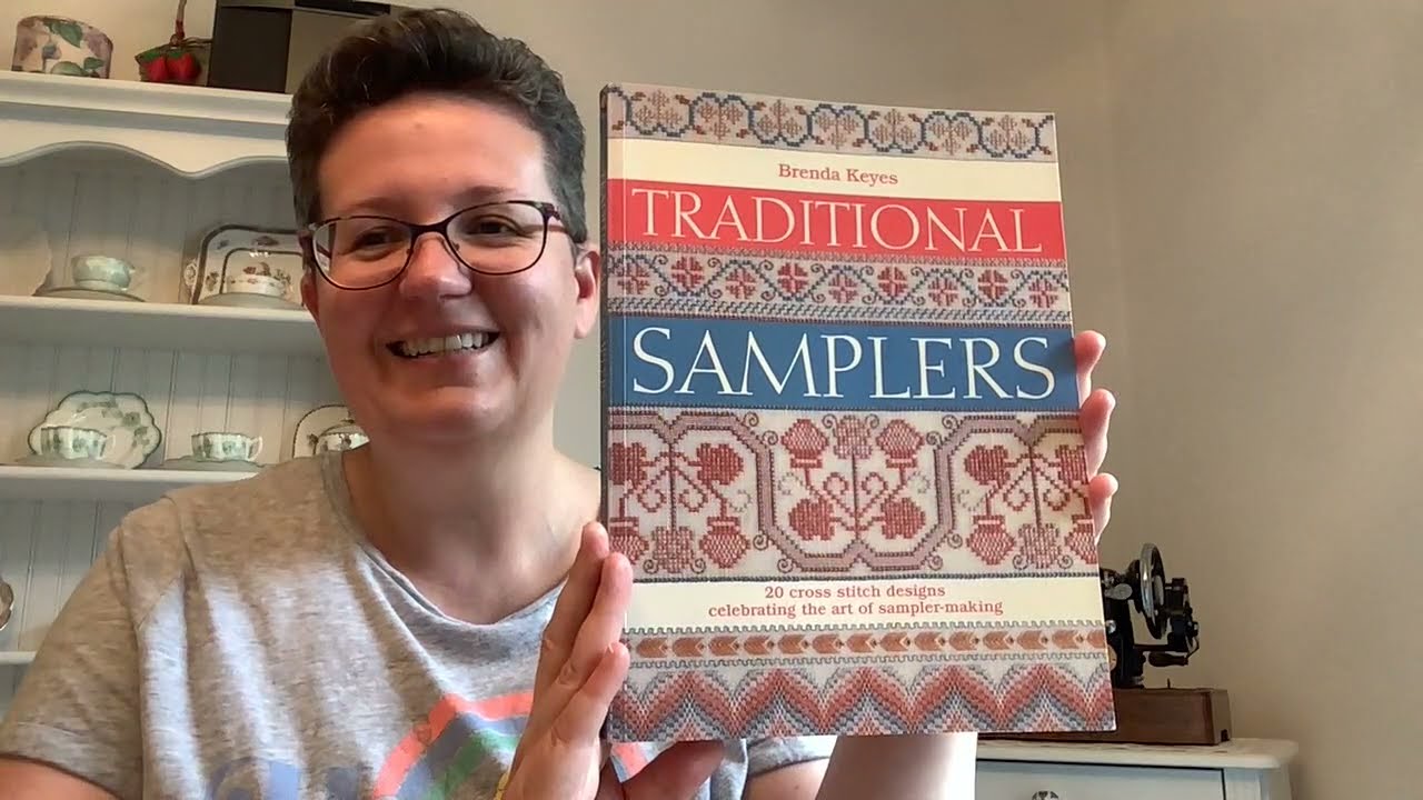 Flosstube Extra 3 - Flip through of Brenda Keyes, Traditional Samplers