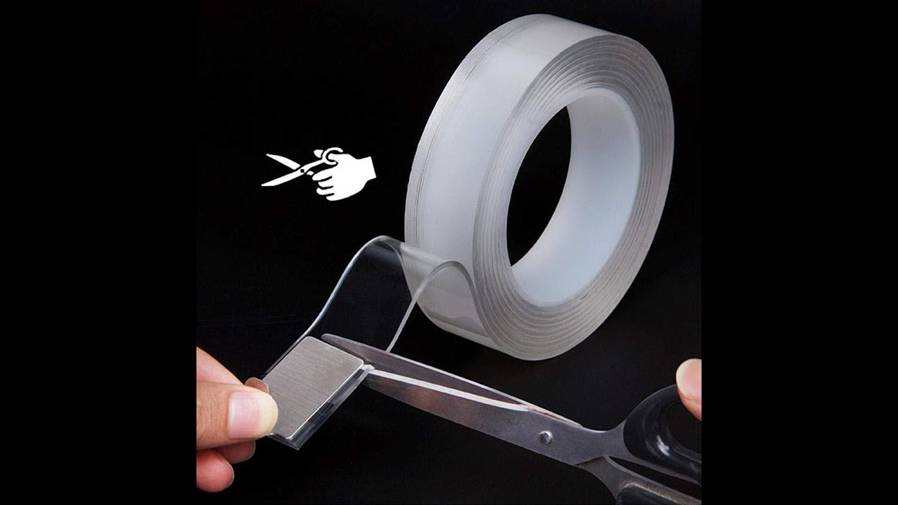 ১৮mm ক্লিয়ার ডাবল সাইড 3M ন্যানো টেপ | Gel Tape 18mm Clear Double Sided 3M Nano Tape | 📞01333105717