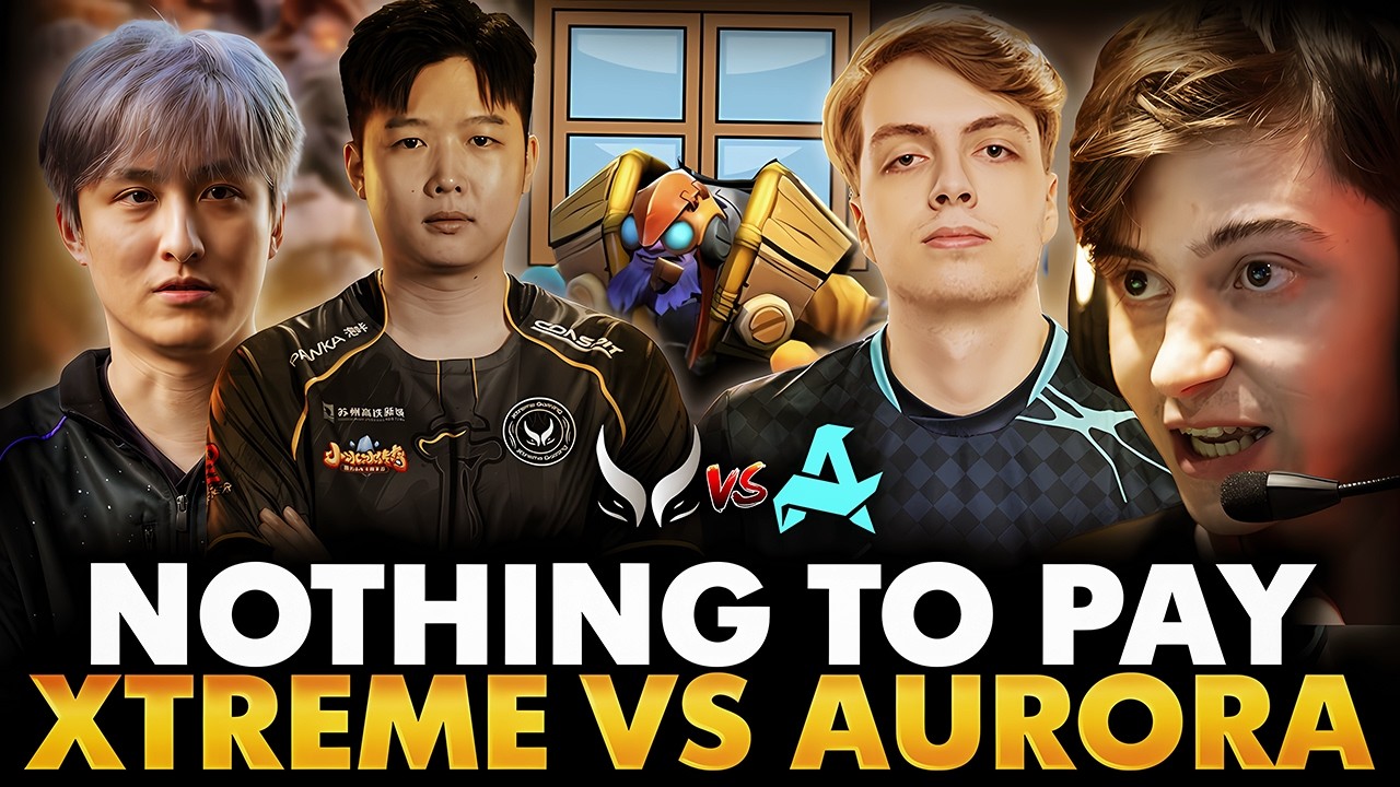 ОКНА НЕ БУДЕТ? У ПАЦАНОВ НОВЫЙ СТЕКЛОПАКЕТ!  РАМЗЕС С АФОНЕЙ СМОТРИТ AURORA VS XTREME | DREAMLEAGUE