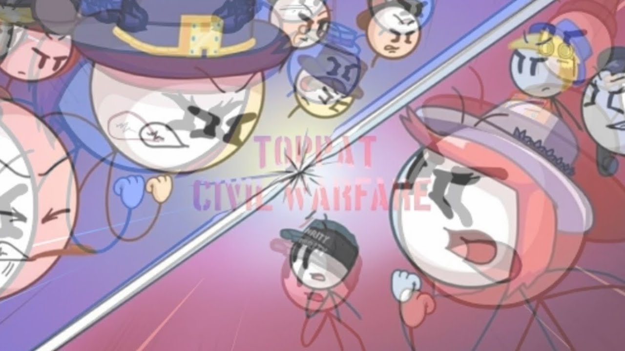 Toppat Civil Warfare (Ellie Abandona Henry) [Comic Dub Español Latino] Henry Stickmin Collection AU