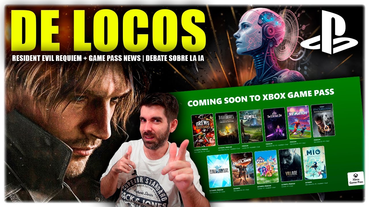 🎮 NOVEDADES en Game Pass y  Resident Evil Requiem | IA en PlayStation filtrada | Xbox PS5 - Semons