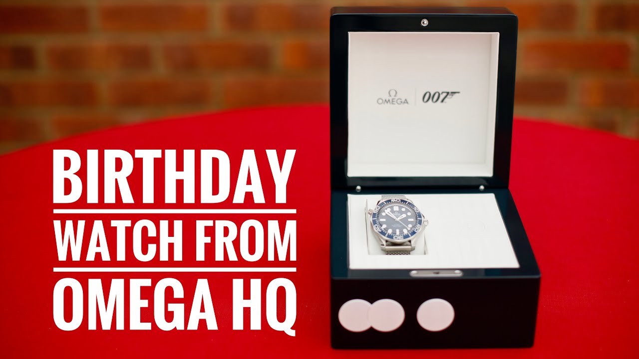 Часы Omega Seamaster Bond к 60-летию Джеймса Бонда | Распаковка