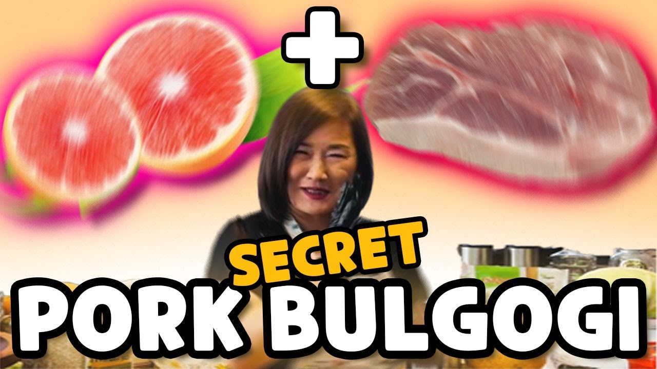 Cooking spicy sweet pork bulgogi easy way