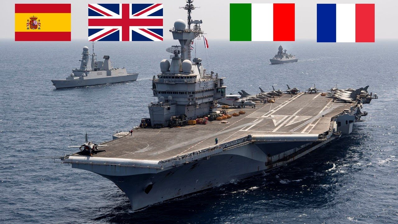 ¿Qué País tiene la Mejor Marina de Europa? España, Francia, Italia, o Reino Unido.