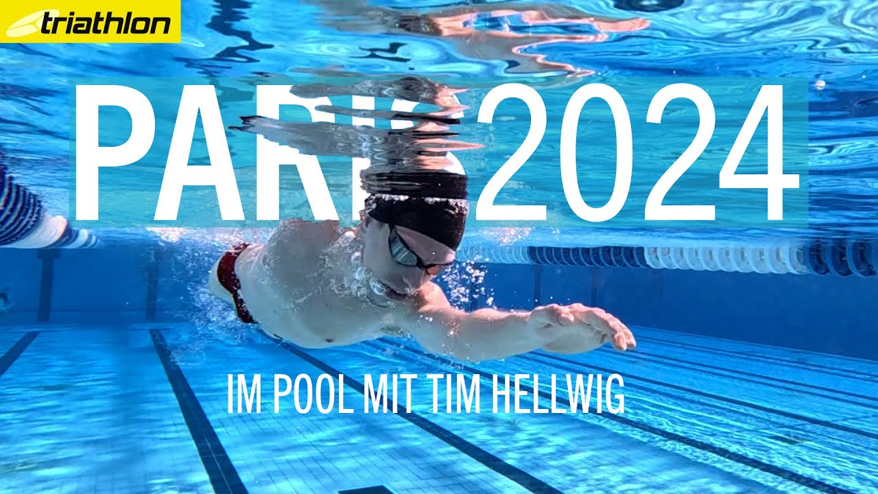 Triathlon-Training für Olympia: Im Pool mit Tim Hellwig | PARIS 2024