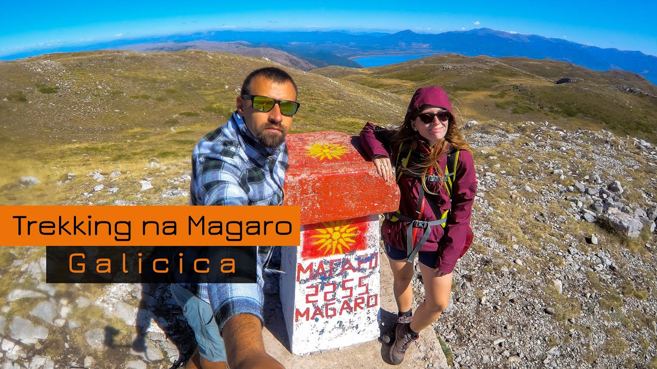 Trekking na Magaro z widokiem na J. Prespa i J.Ochrydzkie