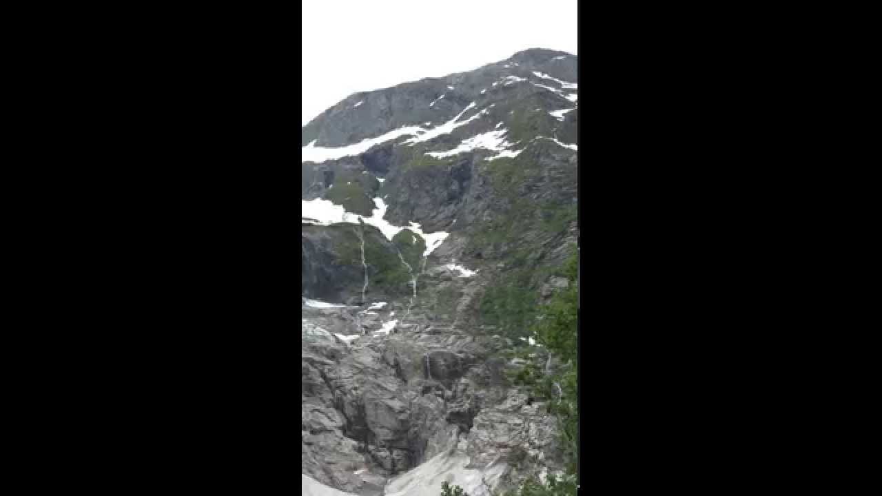 Boyabreen - jęzor lodowca Jostedalsbreen