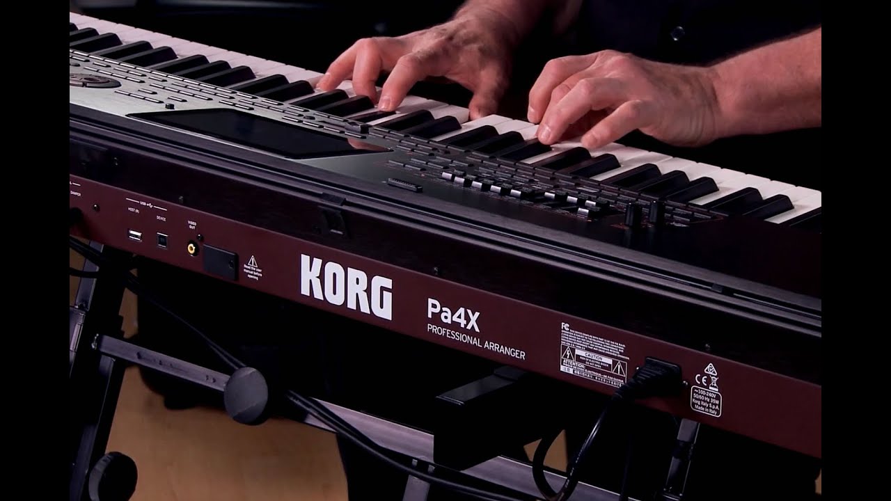 Korg Pa4X Arranger Workstation Keyboard - Performance with Steve McNally