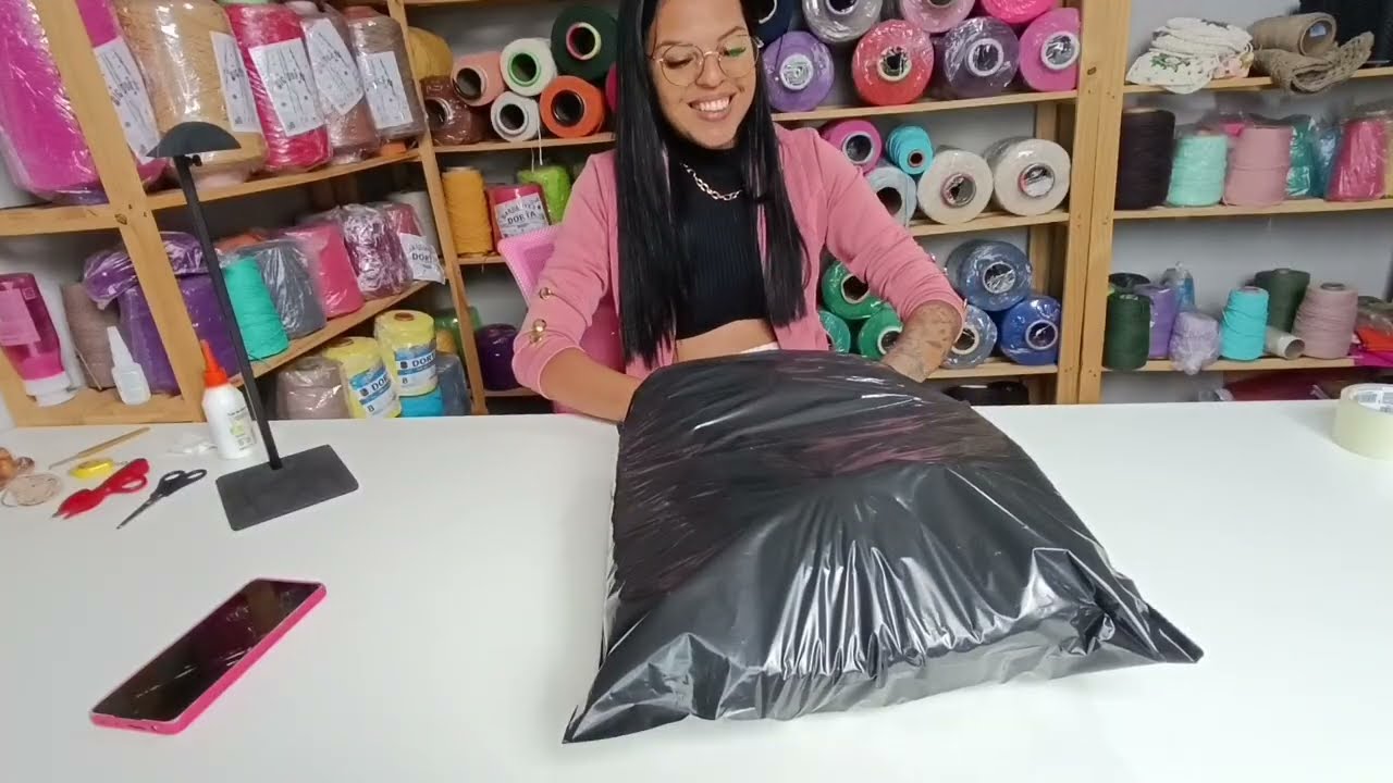 EMBALANDO MAIS UM PEDIDO DE CROCHÊ, VENDA NO ATACADO 
