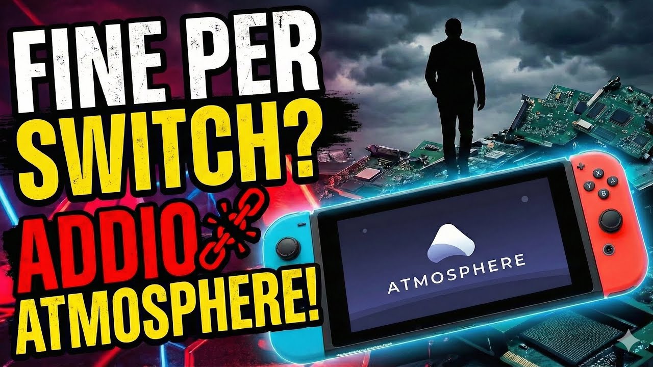 NINTENDO SWITCH ADDIO ATMOSPHERE: Perché SciresM ha deciso di mollare #nintendoswitch #nintendo 