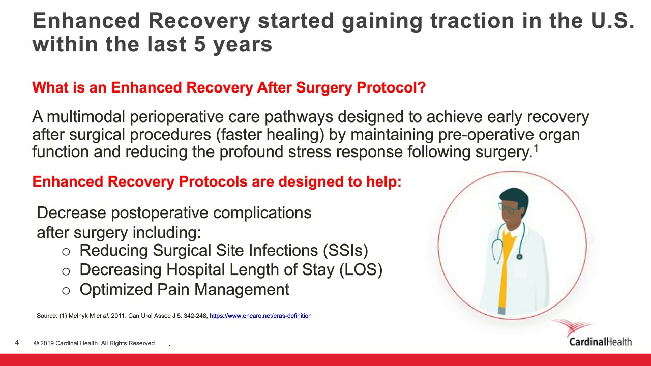 A Discussion on enhanced recovery methods to improve postoperative outcomes