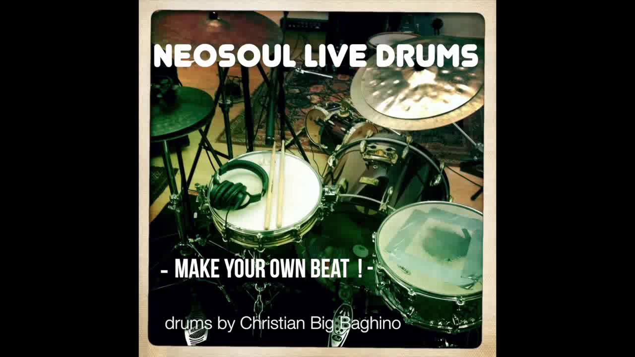 NeoSoul Live Drums - Free Drum track for your own song/beat !