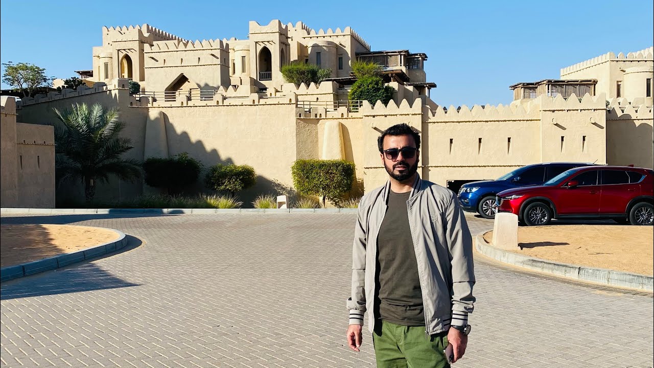 Visit to one of the most beautiful Qasr Al Sarab Desert Resort by Anantara #abudhabi #QasrAlsarab