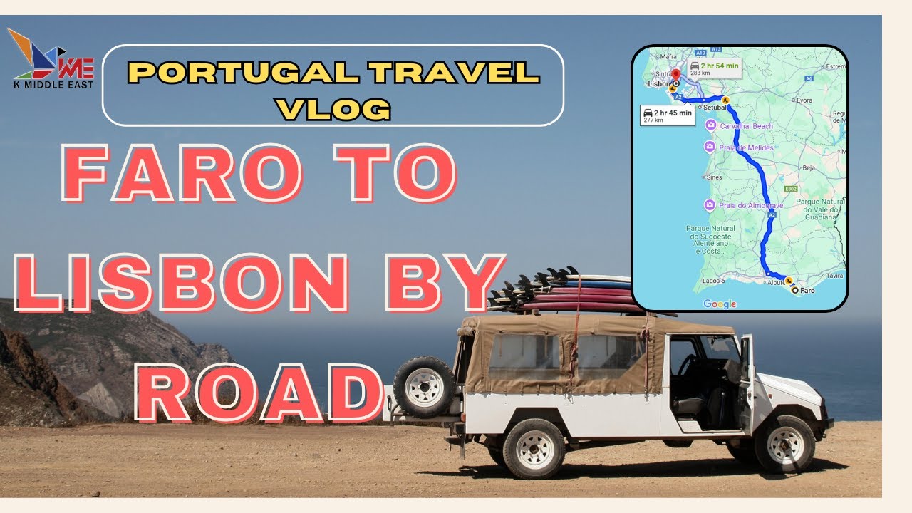 Faro to Lisbon by Road Trip || Portugal Travel || Farming Jobs in Portugal.