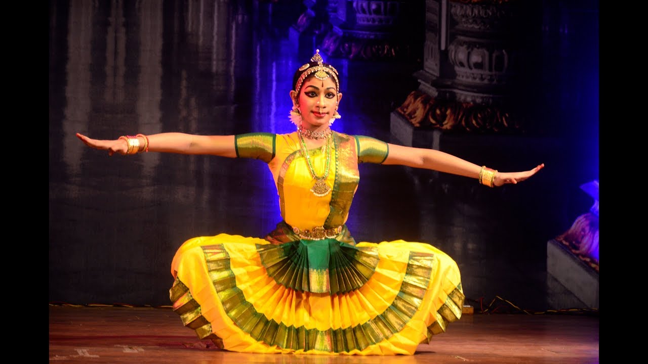 Chanda Tala Alarippu by Sanjena Ramesh - Sridevi Nrithyalaya - Bharathanatyam Dance