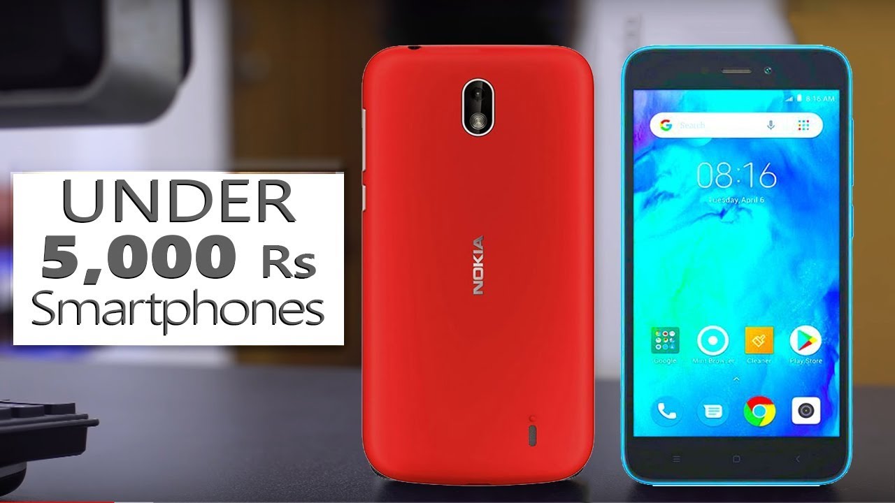 Top 5 Best Budget Smartphones Under 5000 In 2019