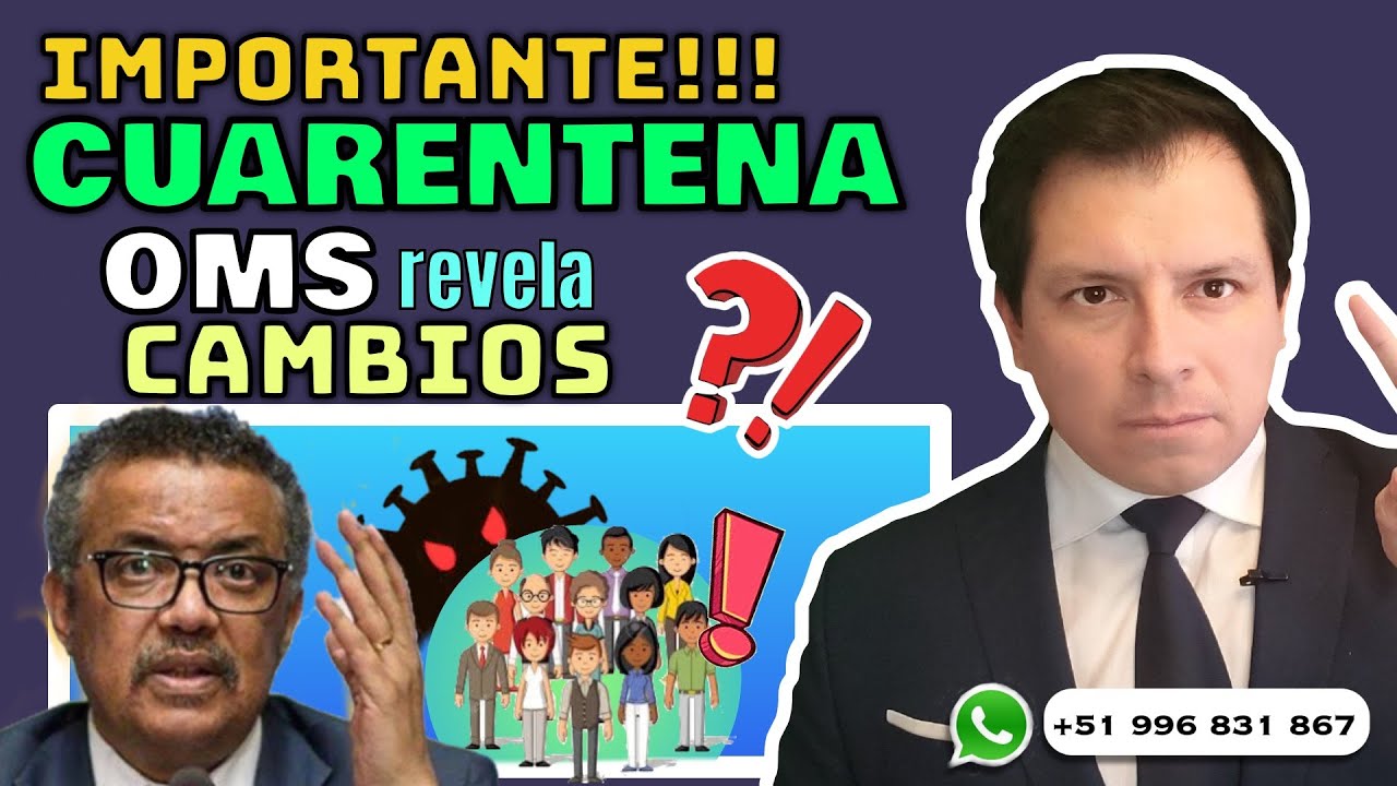ALERTA ⚠️ OMS REVELA 