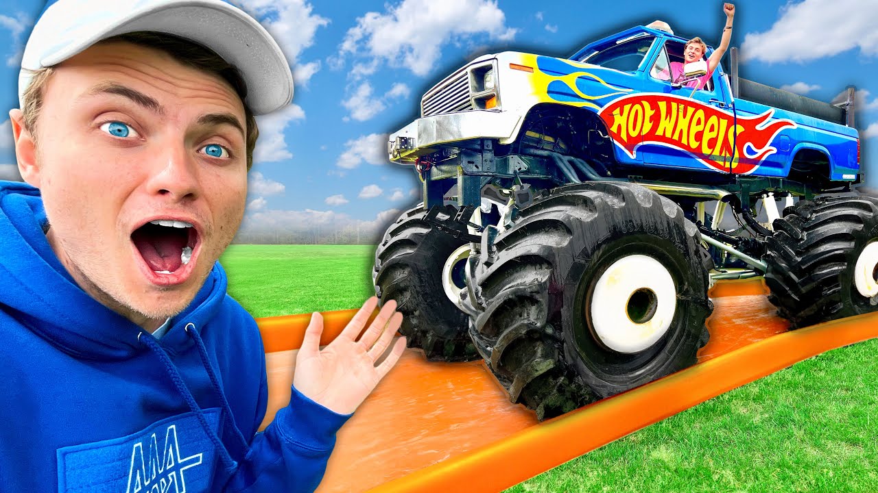 We Built a LIFE-SIZE Hot Wheels Car!!