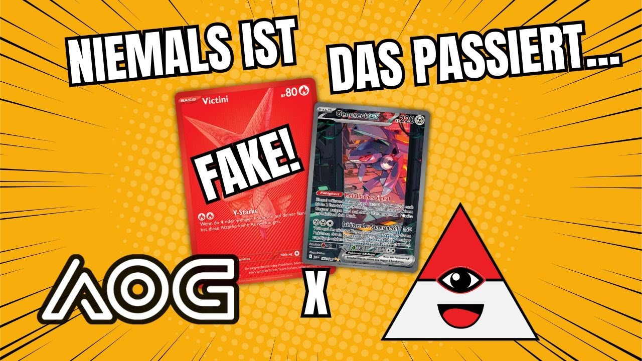 RIESEN &Uuml;berraschung beim Grading mit Fake Karte - Pokemon Karten