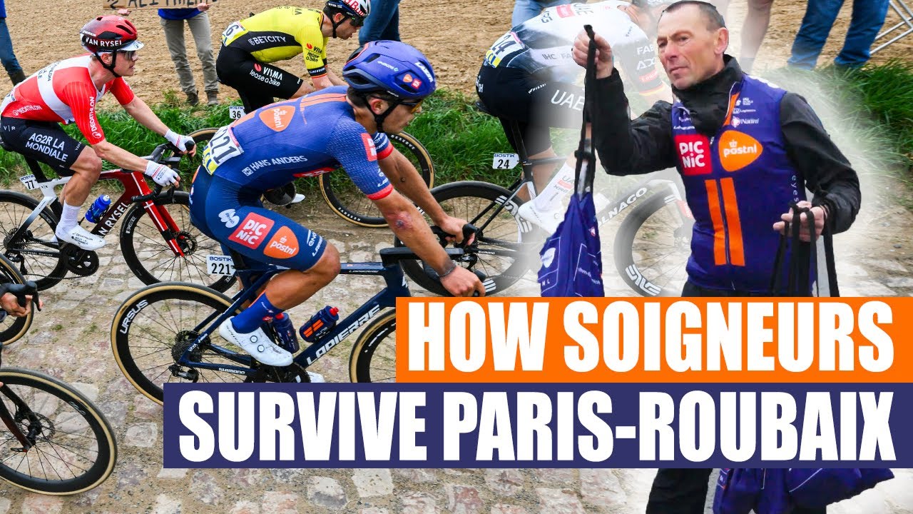 DAY IN THE LIFE of a SOIGNEUR at PARIS-ROUBAIX