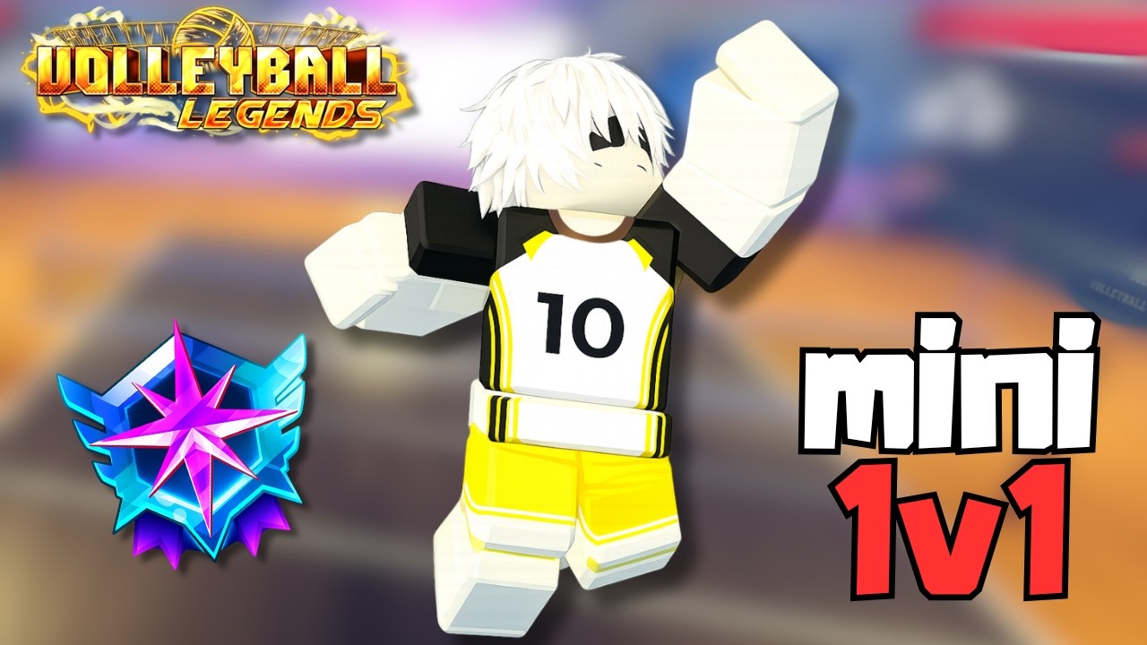 Melhor ESTILO para se jogar no MINI 1V1!! VOLLEYBALL LEGENDS