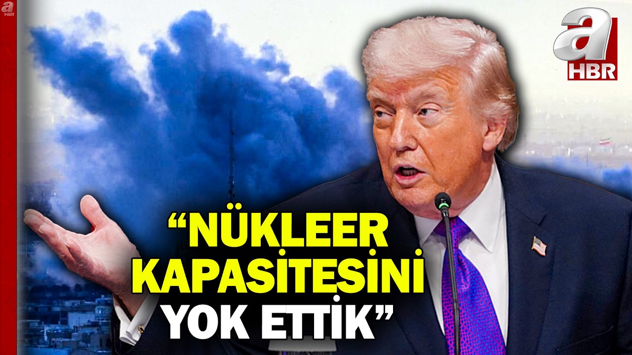 Trump'tan açıklama: Saldırmasaydık İran İsrail'i vuracaktı | A Haber