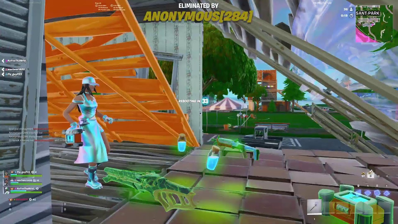 Playing Fortnite W subs