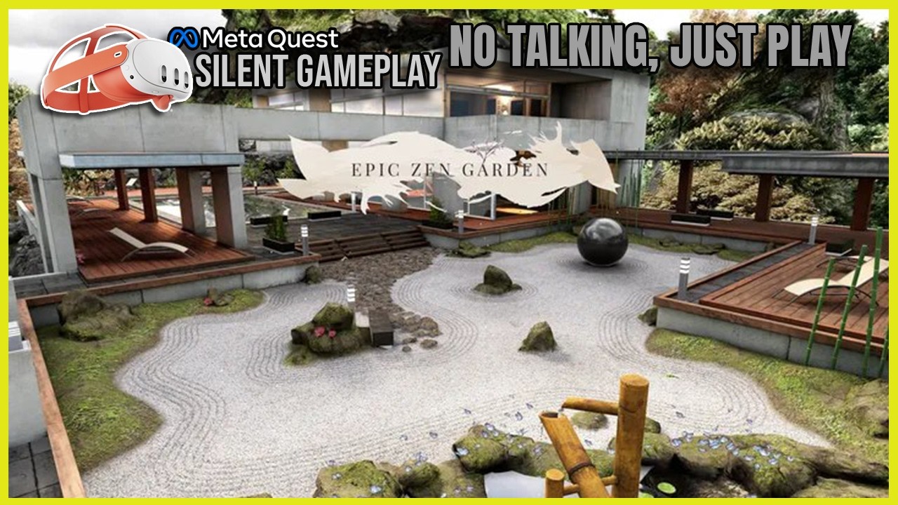 Epic Zen Garden - First Minutes VR Gameplay (No Commentary) | Meta Quest 3