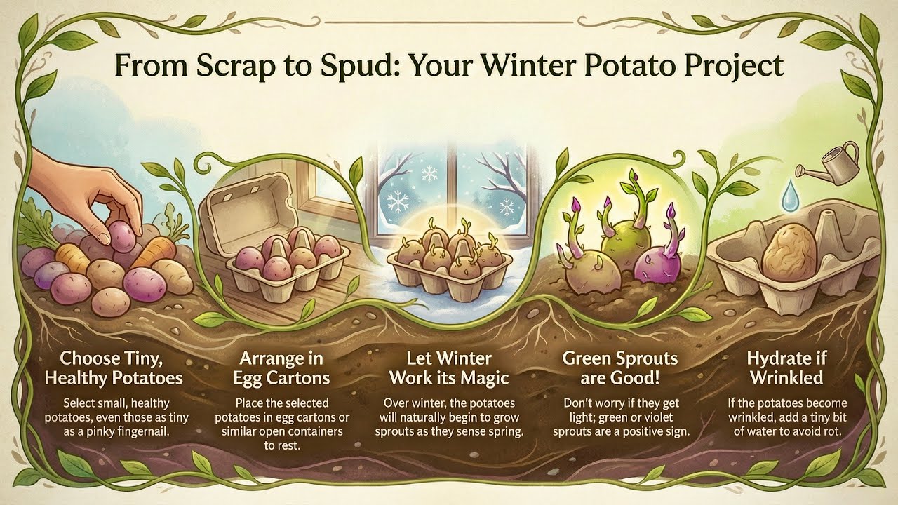 The Potato Revolution, From Compost to Kitchen Table - How to Grow in a Bucket 🪣 Kesser and Steen