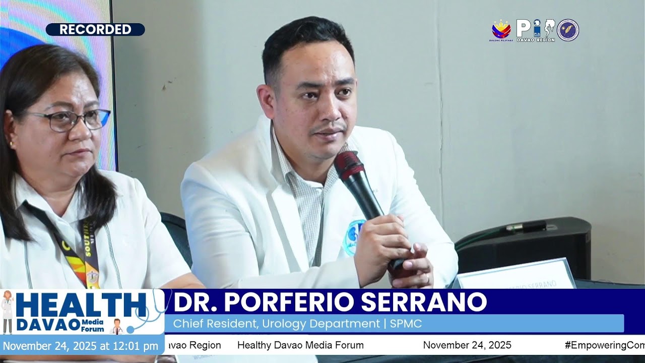 HEALTHY DAVAO MEDIA FORUM | NOVEMBER 24, 2025
