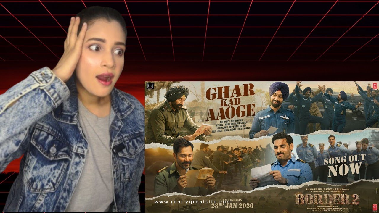 BORDER 2: Ghar Kab Aaoge | Sunny Deol | Anu,Mithoon, Sonu, Roop, Arijit, Vishal, Diljit, Javed,Manoj