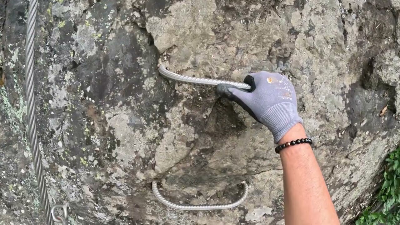 Via ferrata, Bussang, automne 2023