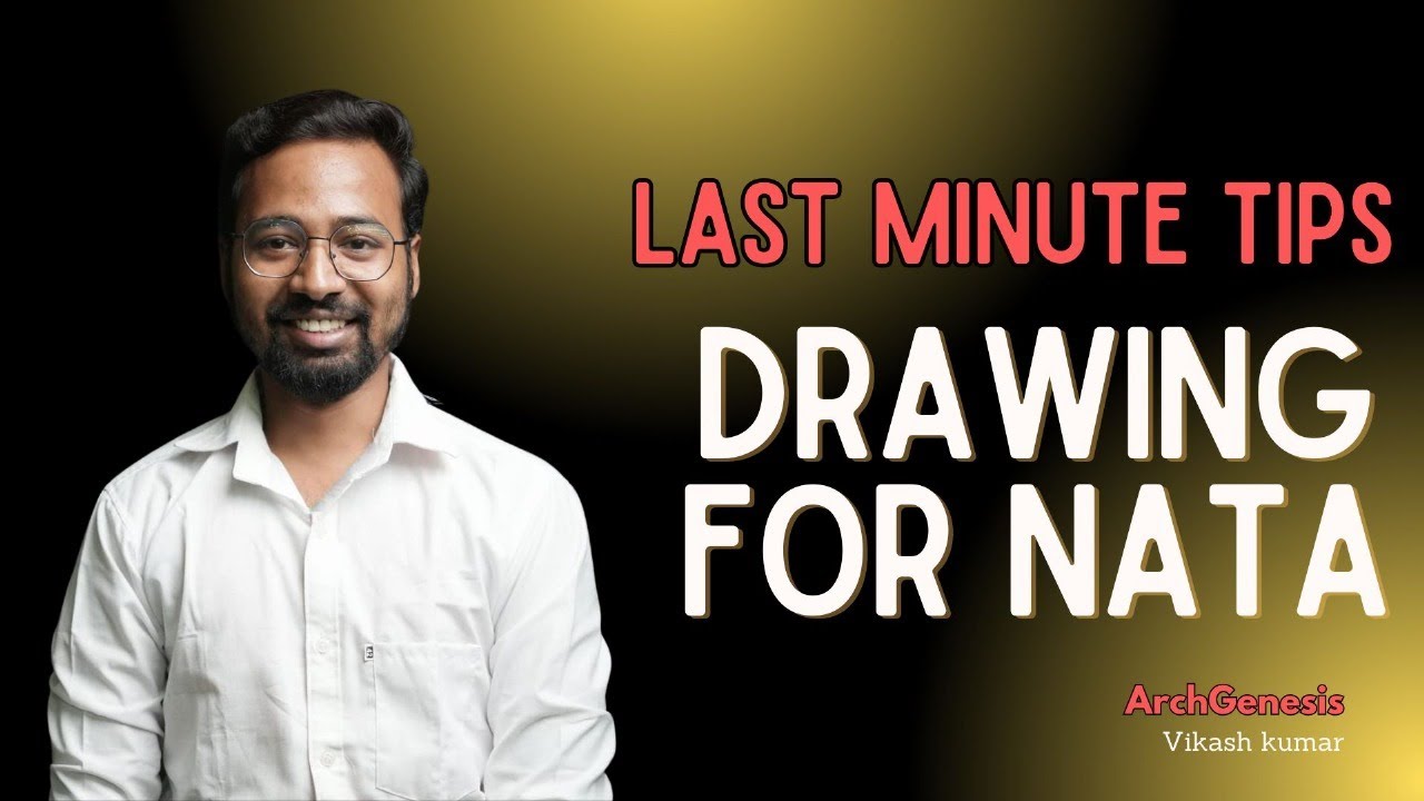 🎨 NATA Drawing Questions EXPLAINED + Last Minute Tips to Score Big!