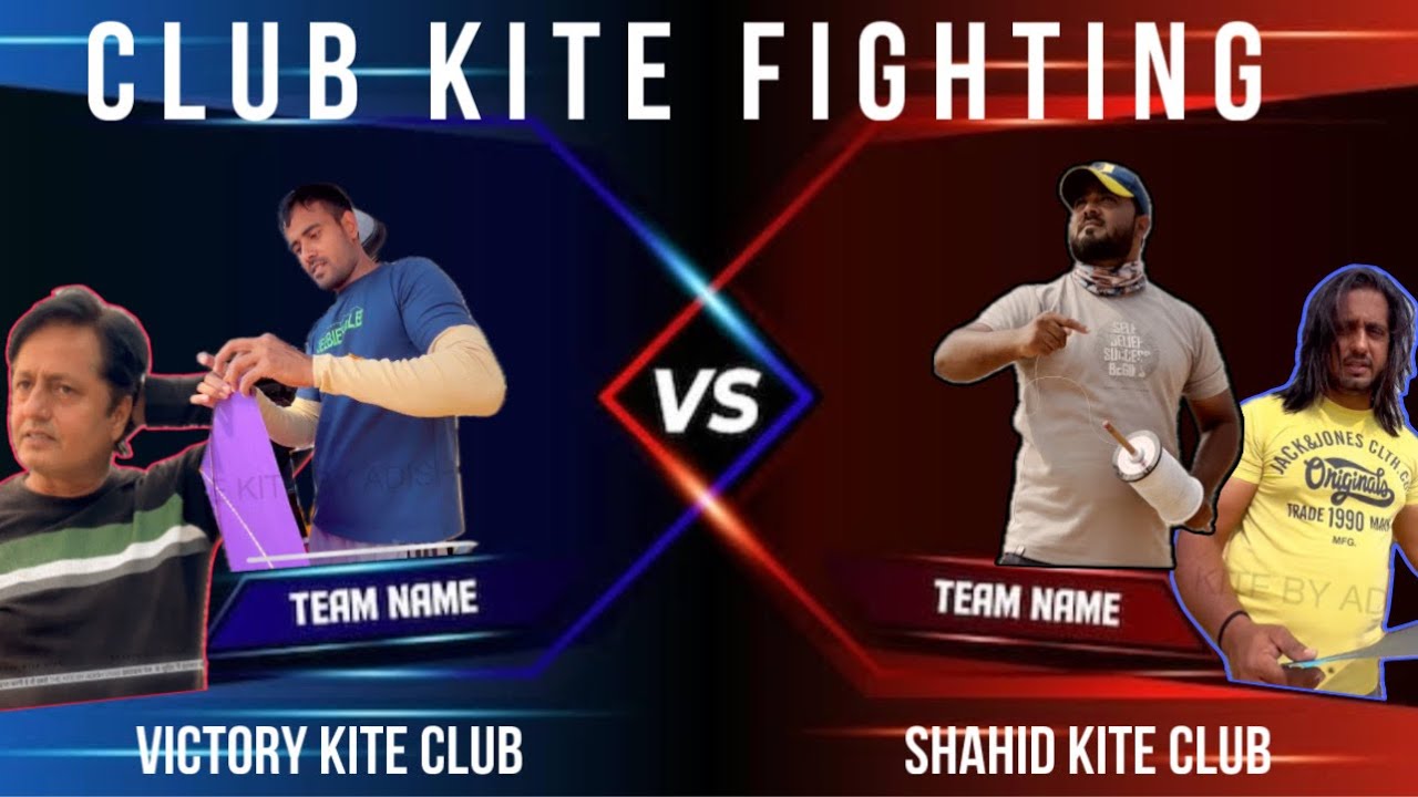 KITE FLYING (victory Kite club versus Shahid Kite club)￼JAIPUR  |THE KITE BY ADISH VYAS| 4K game ￼