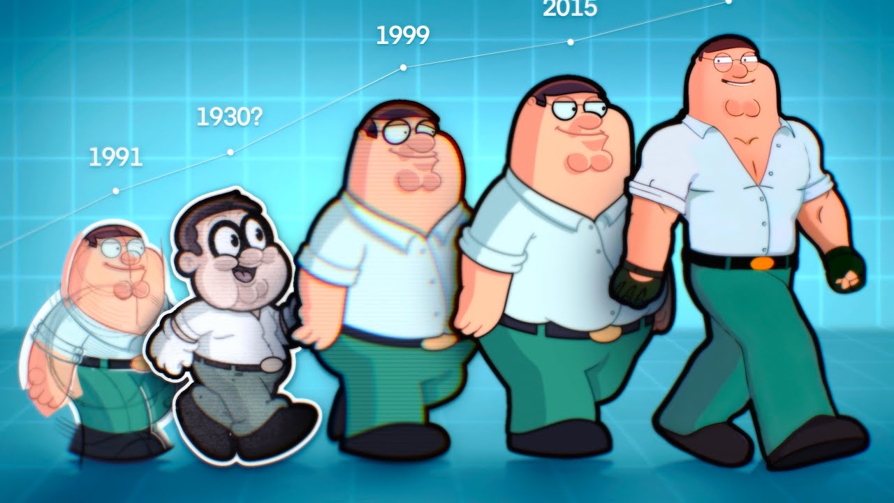 Every Time Family Guy Changed Their Animation Style!