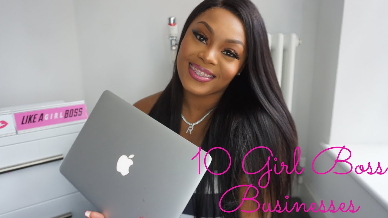10 GIRL BOSS BUSINESSES YOU CAN START TODAY WITH LITTLE OR NO MONEY ! ** MUST WATCH ** SADESMILANTV